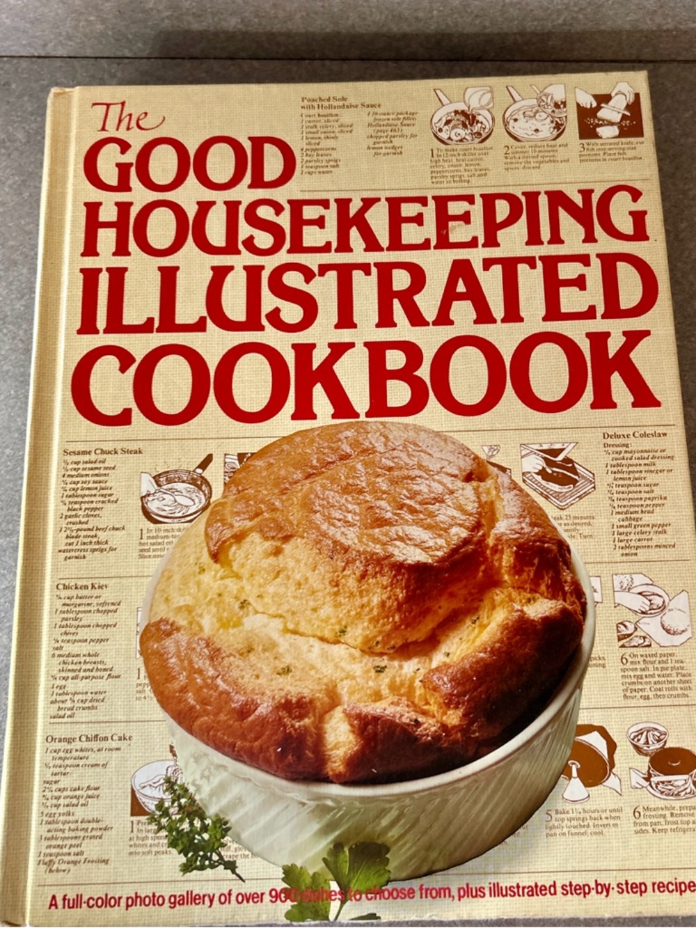 The Good Housekeeping Illustrated Cookbook — Hardback